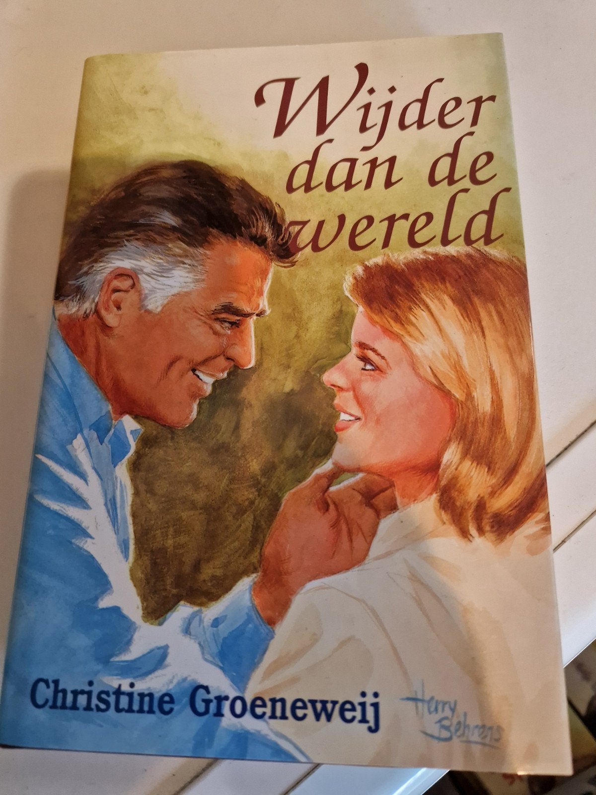 Wijder dan de wereld - Christine Groeneweij, Boeken, Romans, Gelezen, Nederland, Ophalen of Verzenden