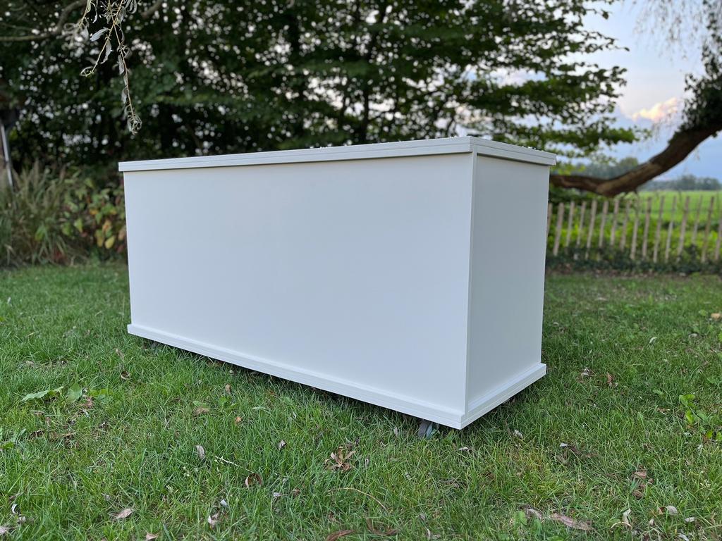 Mobiele, inklapbare houten bar/balie, Ophalen, Nieuw, Rechthoekig, 50 tot 100 cm