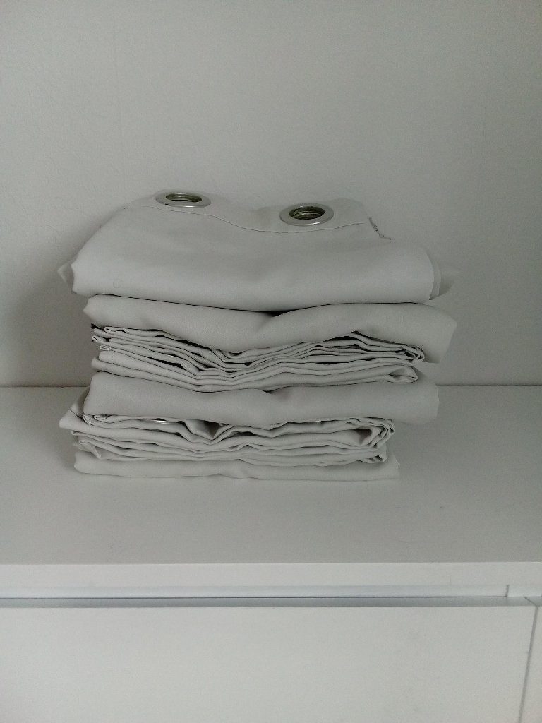 Verduisterend gordijn, Huis en Inrichting, Gebruikt, Overige merken, Verduisterend, Beige