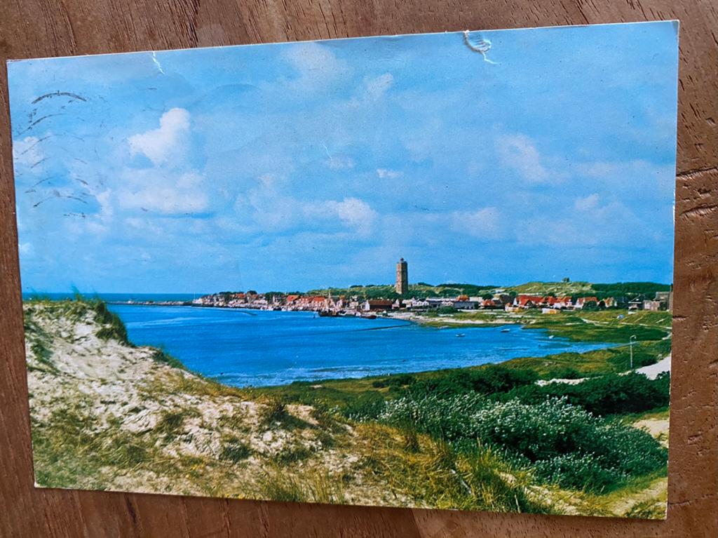 Ansichtkaarten Terschelling Brandaris gezicht Dellewal, Ophalen of Verzenden