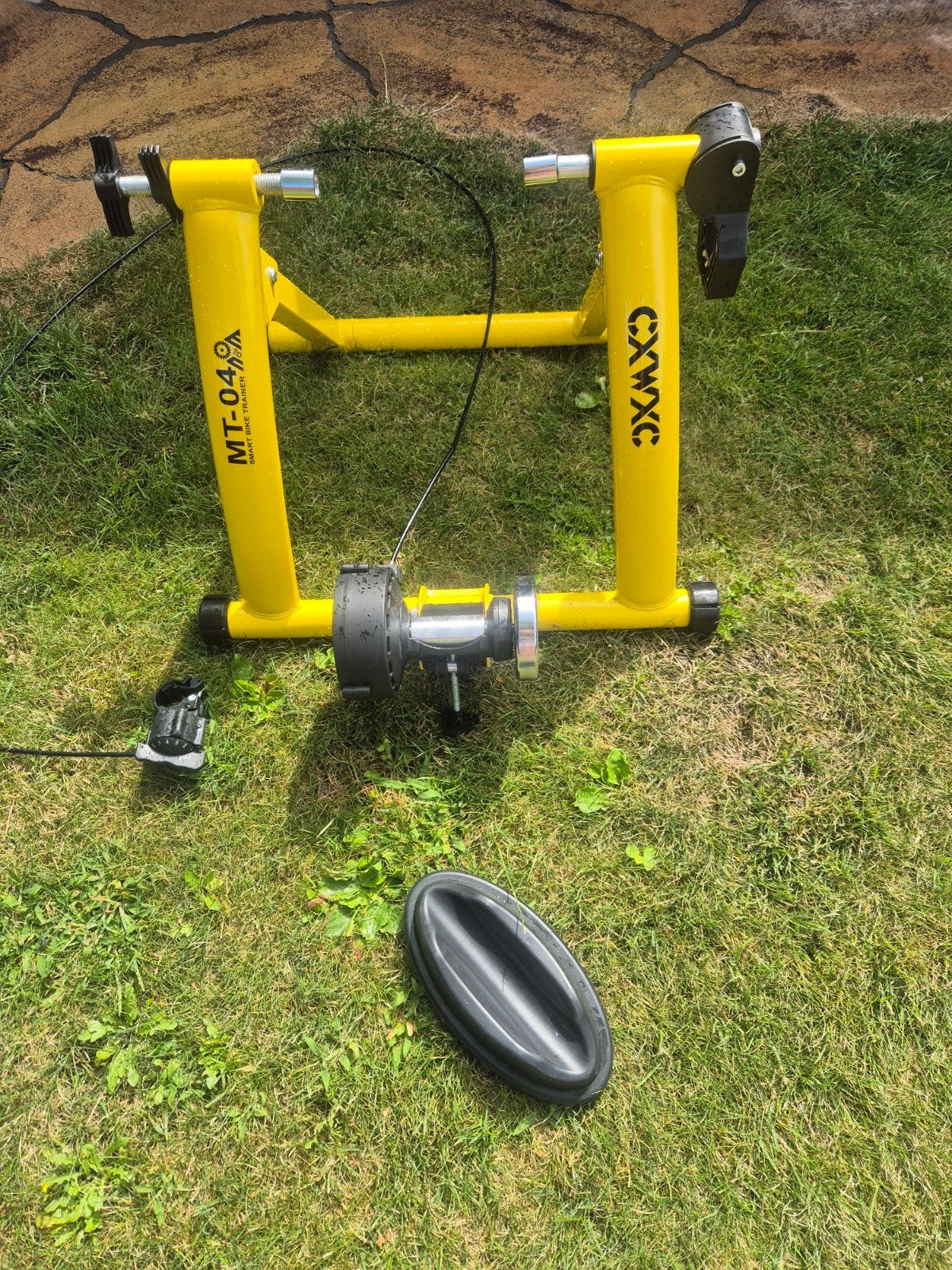 CXWXC MT-04 Smart Bike Trainer - Gele Fietstrainer, Ophalen, Gebruikt, Overige typen, CXWXC