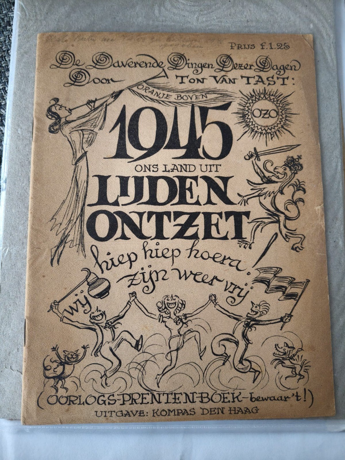 leuk boekje, Leiden Ontzet., Ophalen