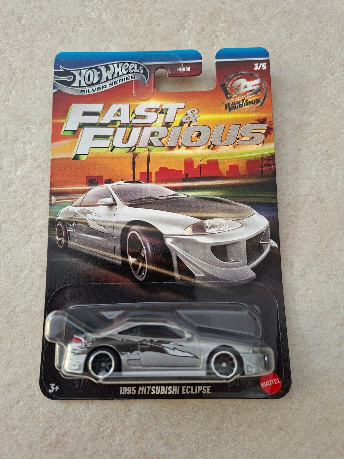 Hot Wheels Fast & Furious 1995 Mitsubishi Eclipse, Ophalen of Verzenden, Nieuw, Auto