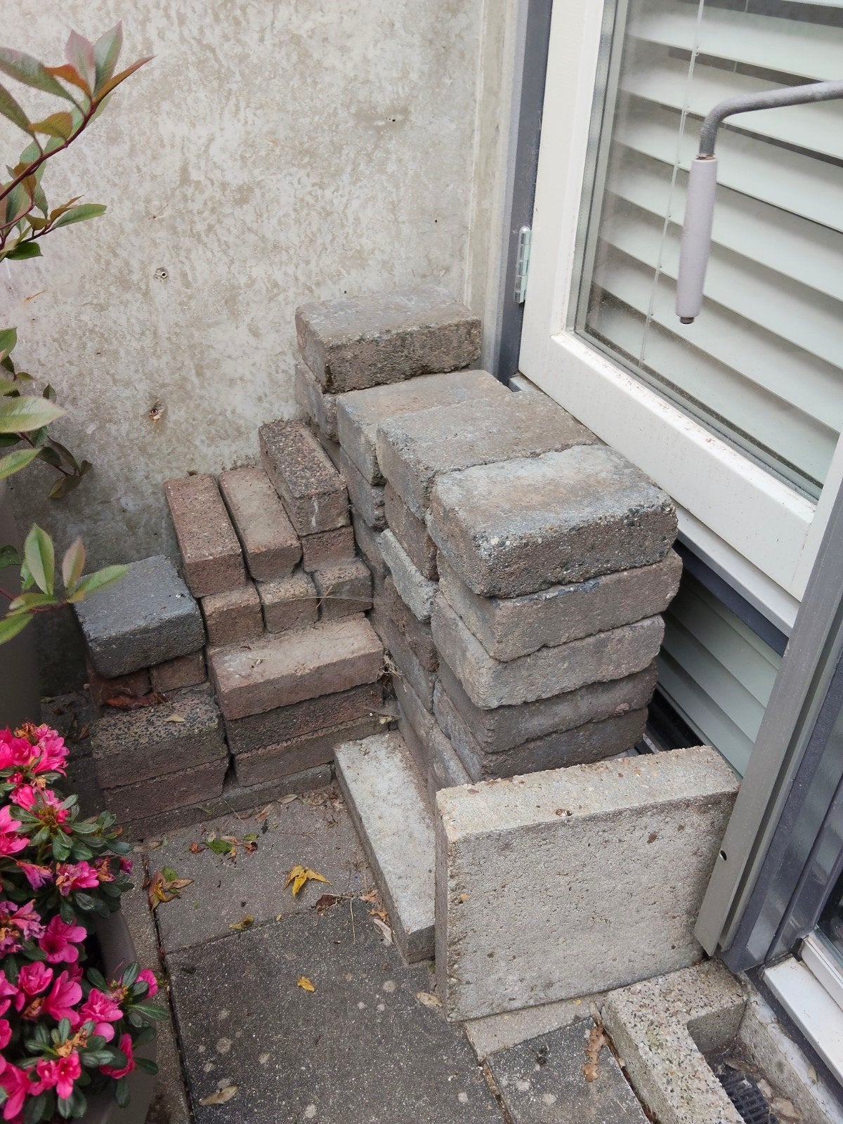 Tuintegels, Ophalen, Gebruikt, Beton, Terrastegels