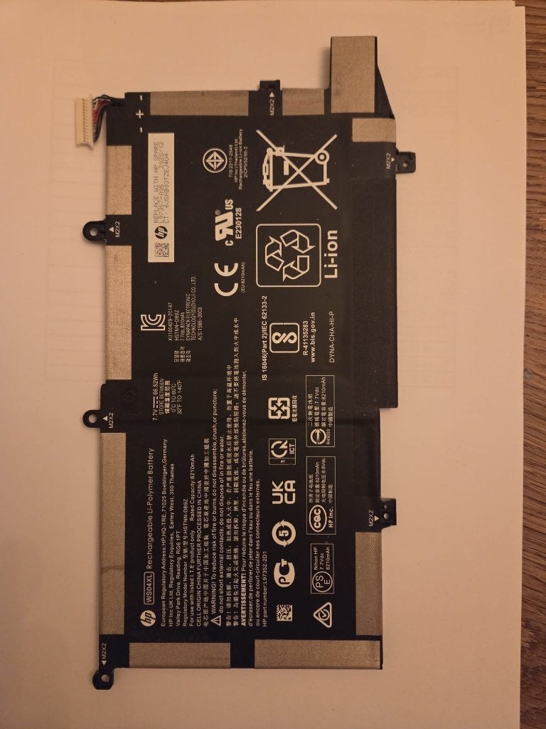 HP Laptop Accu - Origineel en Goede Staat, Ophalen of Verzenden, Gebruikt