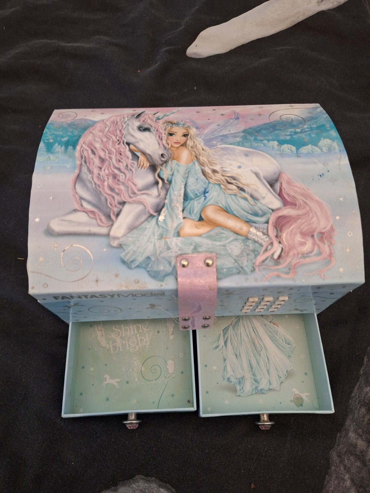 top model sieraden muziekdoos, Ophalen of Verzenden, Roze