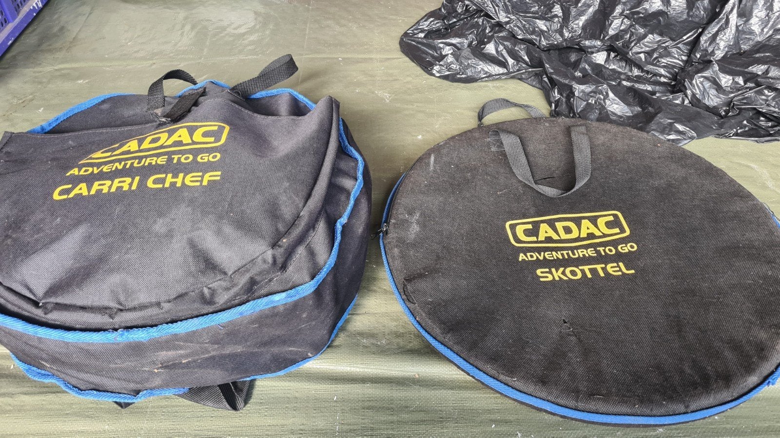 cadac scottelbraai, Ophalen, Gebruikt