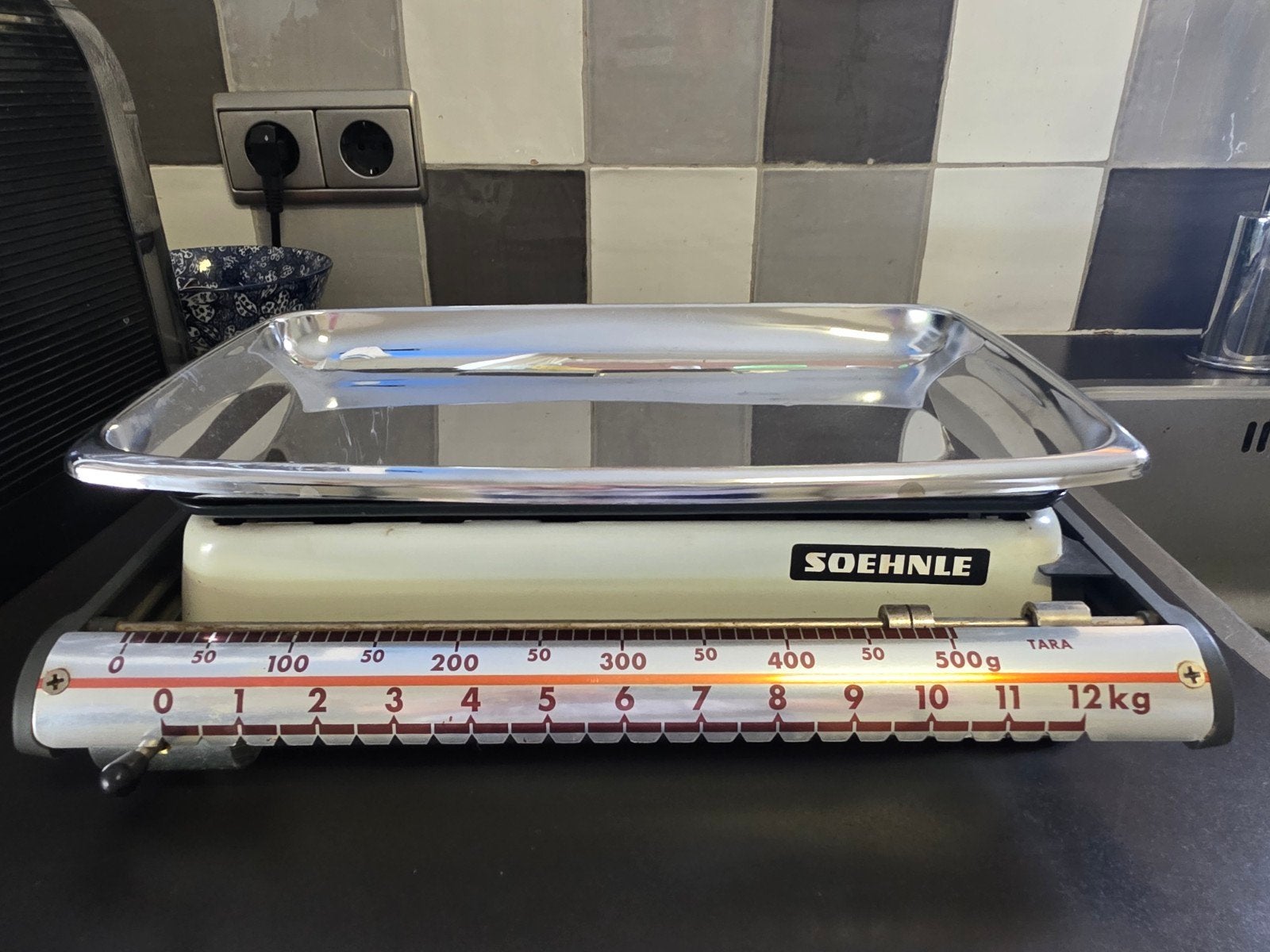 Soehnle Keukenweegschaal - Vintage en Functioneel, Gebruikt, Keukenweegschaal, Analoog, Ophalen of Verzenden
