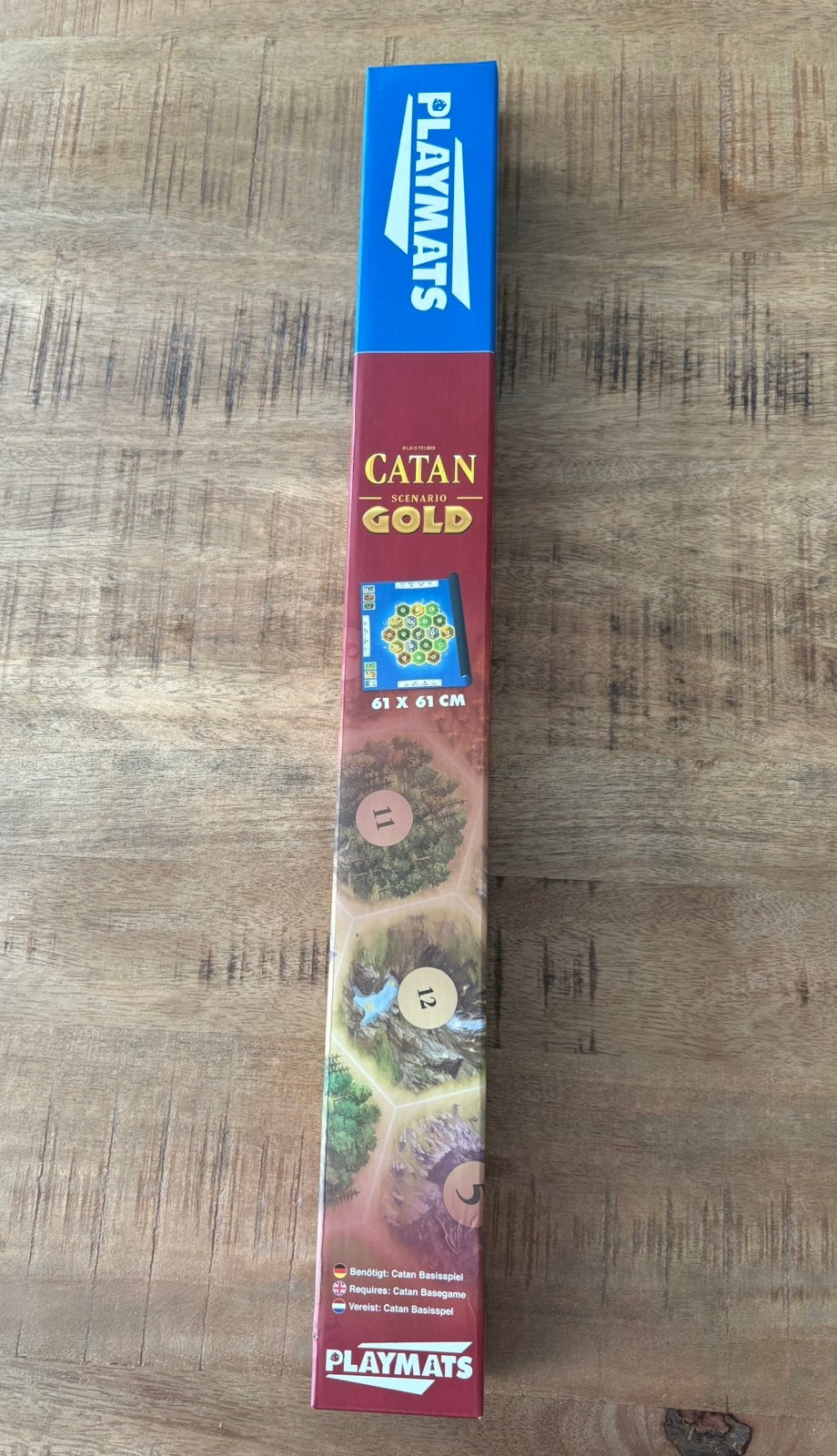 Kolonisten van Catan speelmat Gold, Drie of vier spelers, Ophalen of Verzenden, Zo goed als nieuw