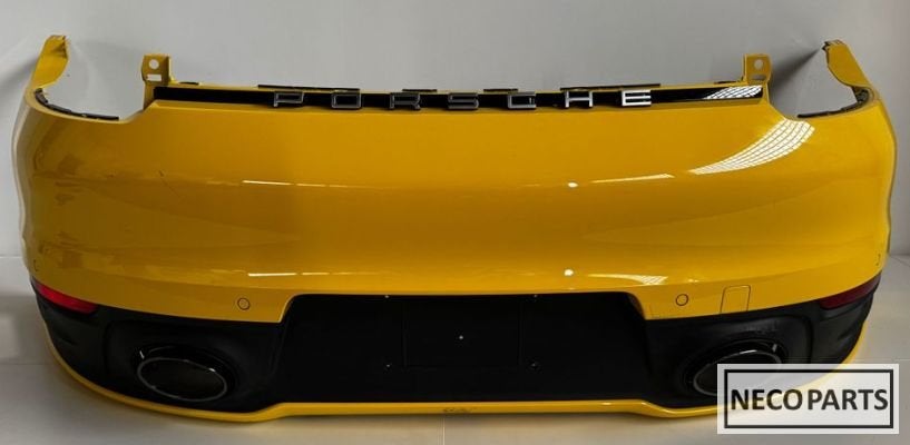 PORSCHE 911 992 ACHTERBUMPER BUMPER COMPLEET ORIGINEEL!!!, Gebruikt, -, -, Porsche