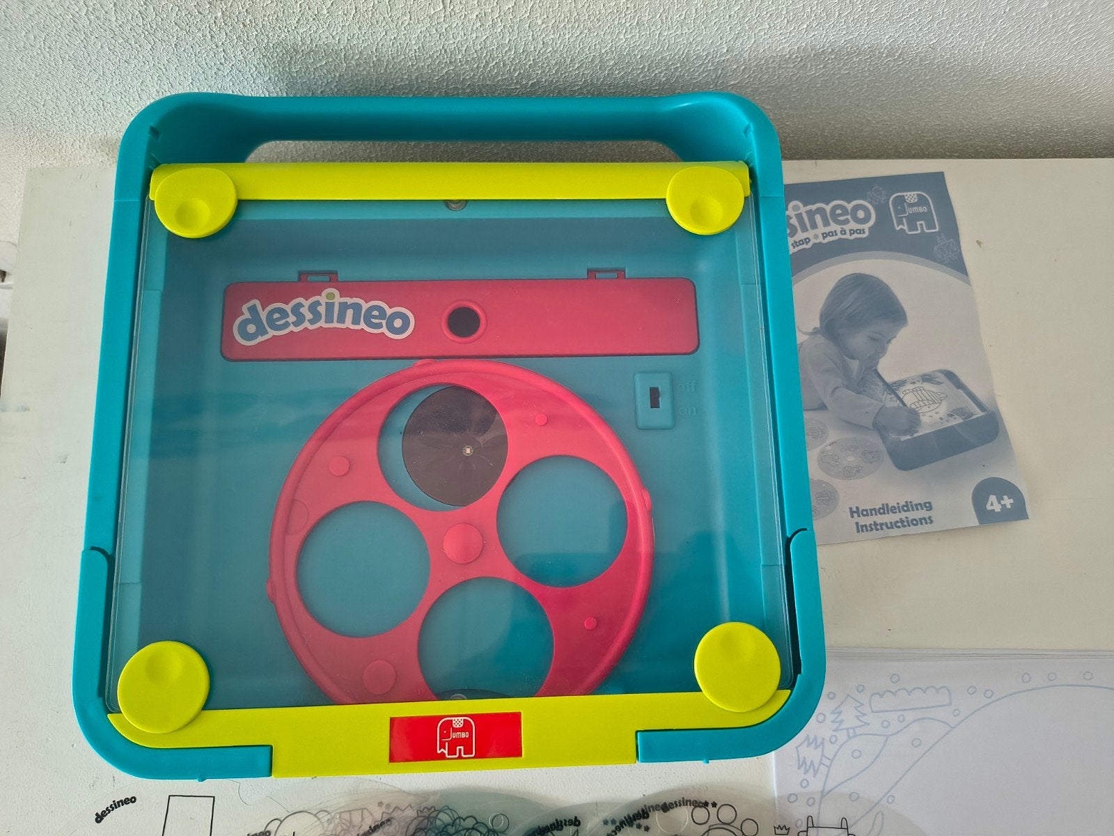 Dessineo Tekentafel - Leer Tekenen voor Kinderen, Ophalen, Gebruikt, Knutselen, Met licht