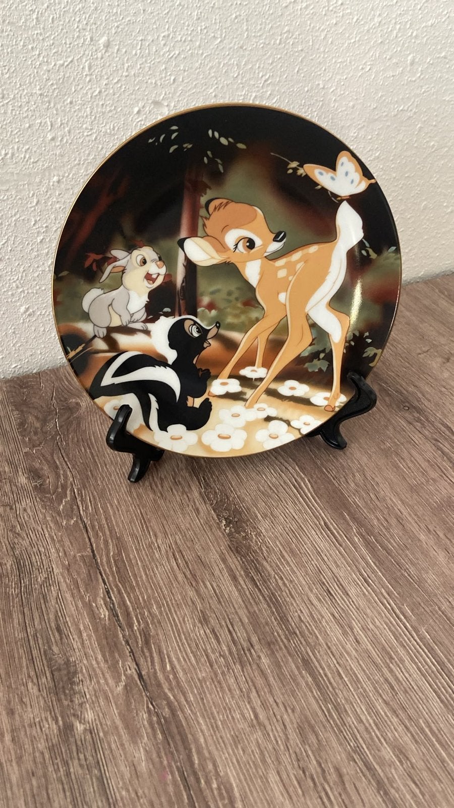Disney Bambi (1942) decoratief bord - Cartoon Classics, Verzamelen, Ophalen, Zo goed als nieuw