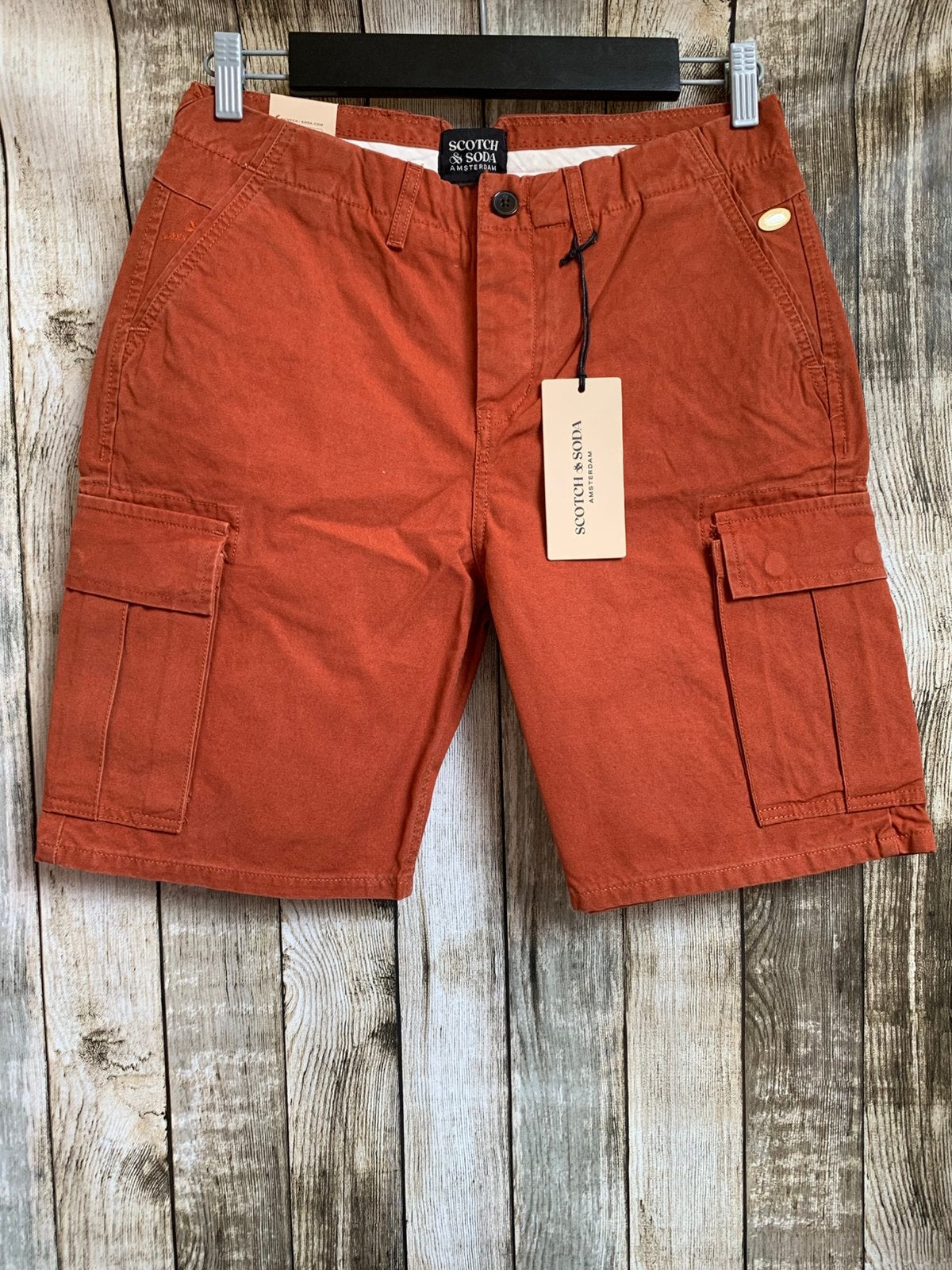 Super gave nieuwe oranje short van Scotch & Soda (Maat W29), Verzenden, Nieuw, Oranje, Scotch & Soda