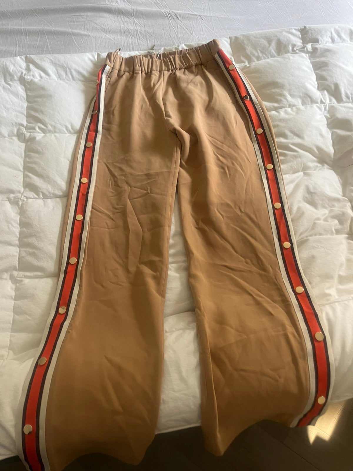 Interdee vrijetijdsbroek,M, Maat 38/40 (M), Beige, Nieuw, Ophalen of Verzenden
