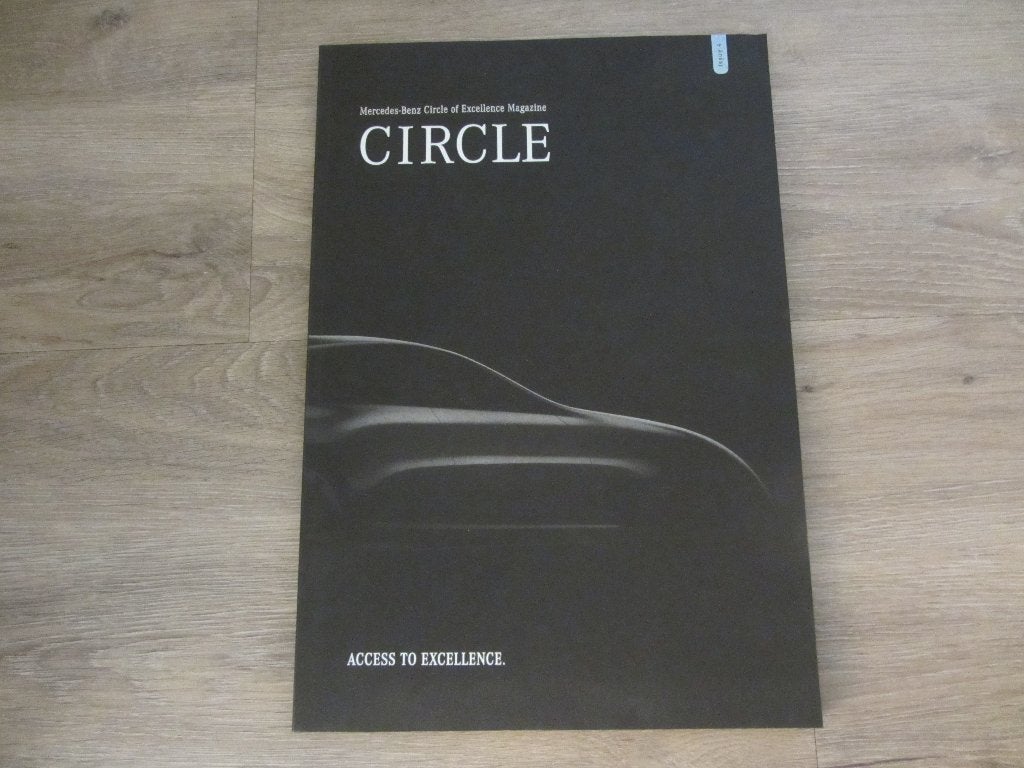 Mercedes-Benz Circle of Excellence Magazine Issue 4, Ophalen of Verzenden, Zo goed als nieuw, Mercedes, Mercedes-Benz