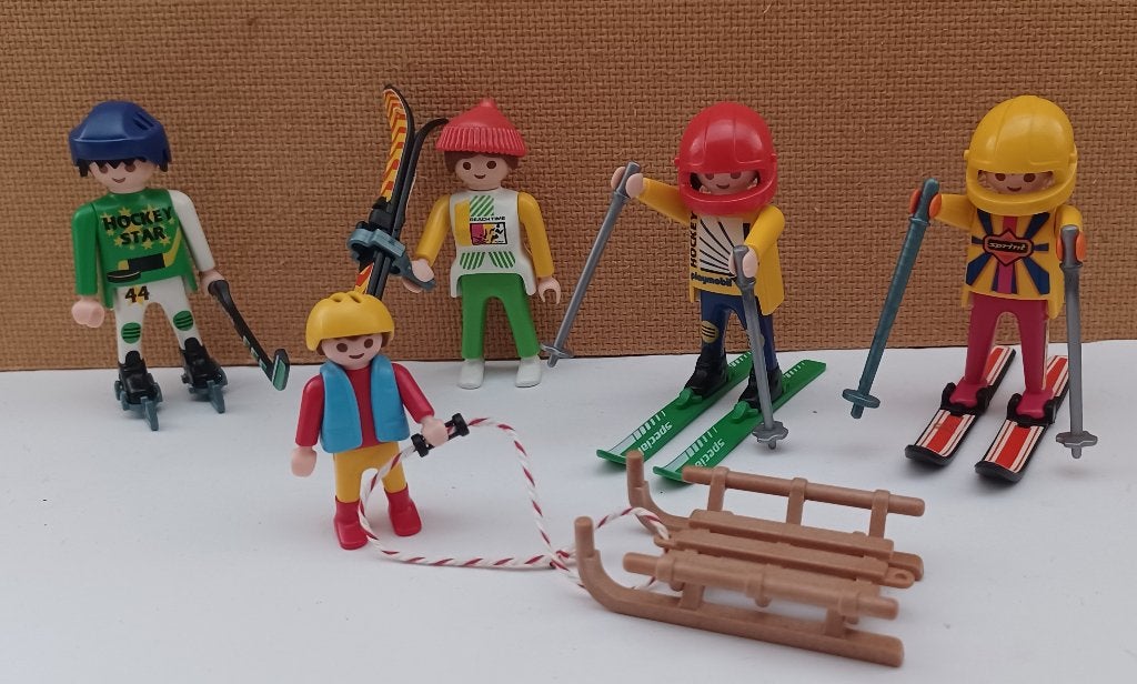 playmobil winterpret, Ophalen of Verzenden, Gebruikt, Complete set
