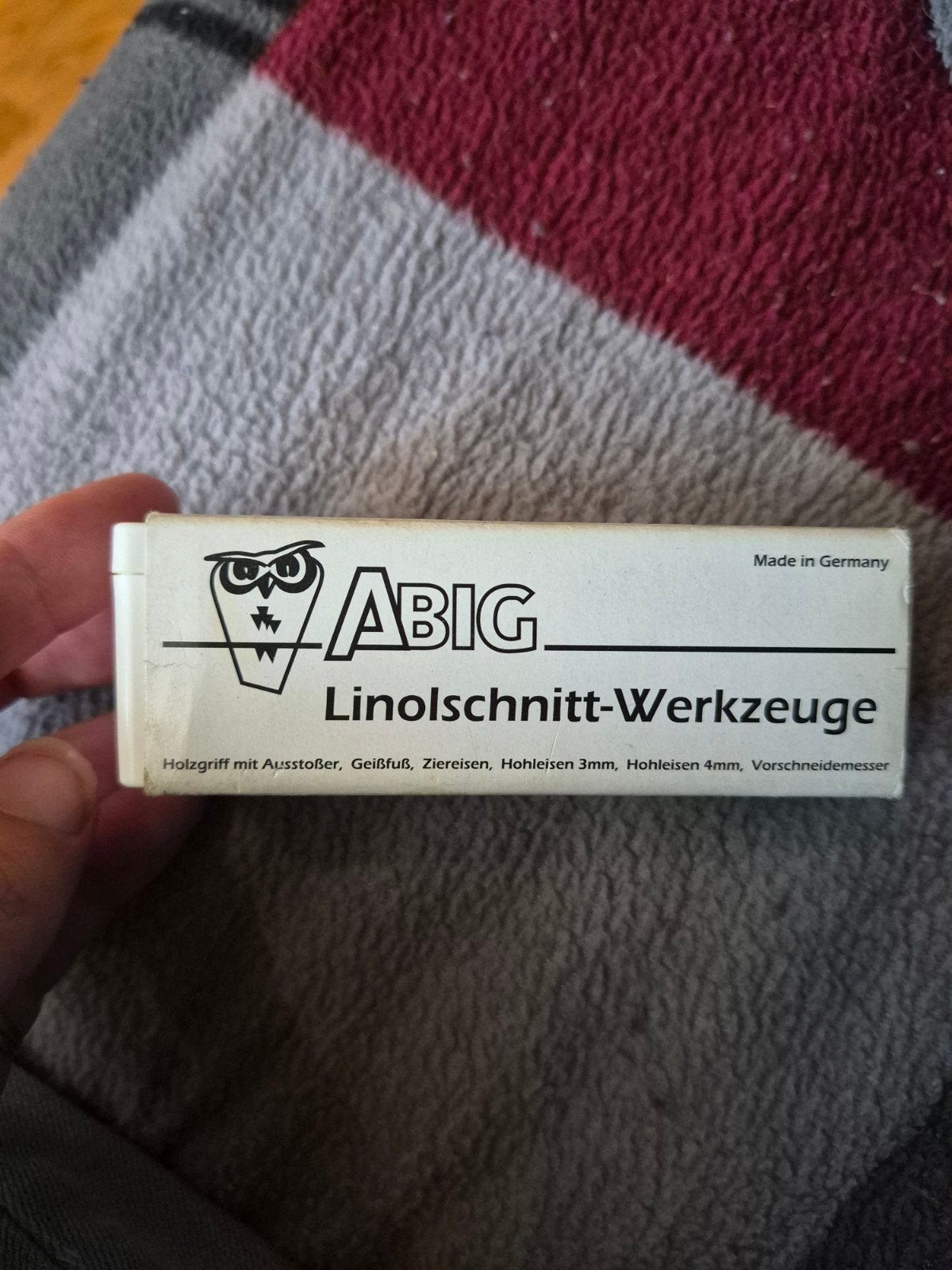 ABIG Linosnede Gereedschap Set - Houtsnede & Linosnede, Hobby en Vrije tijd, Knutselen, Ophalen of Verzenden, Gebruikt, Gereedschap of Toebehoren