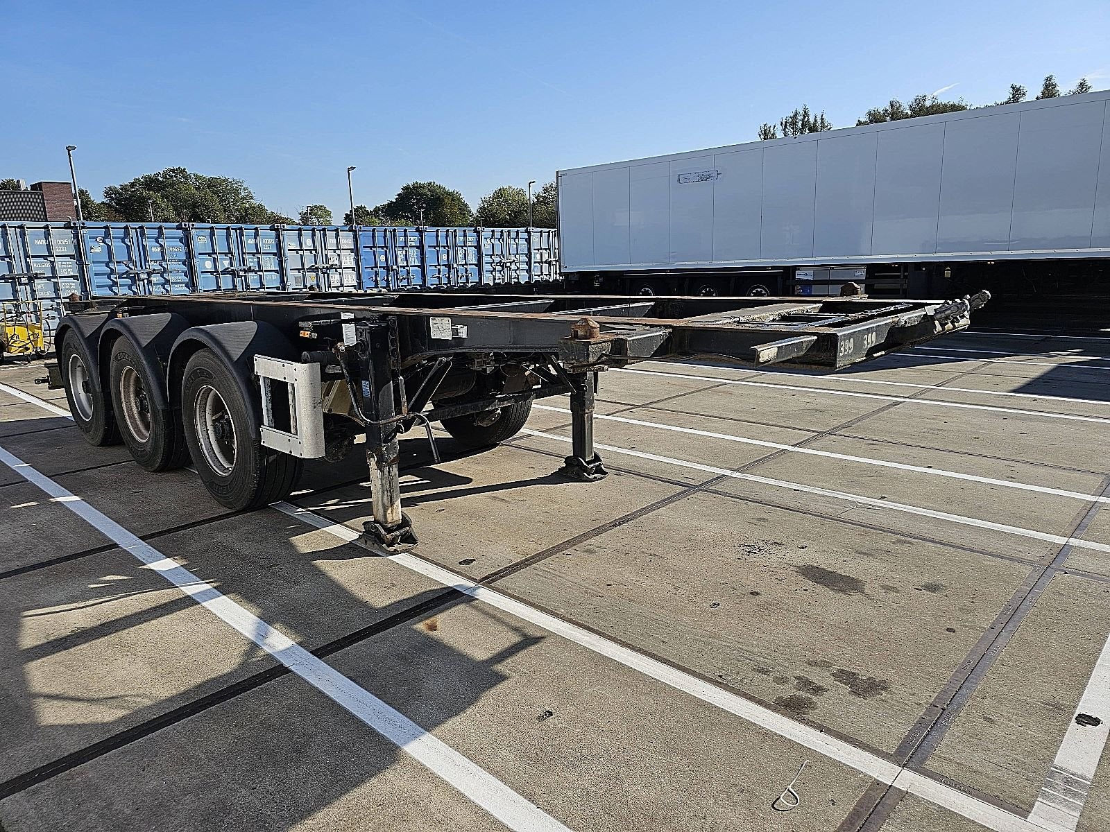 MAFA CONT.SAL40.27E 20 FT TANK BPW DRUM LIFT AXLE, Overige kleuren, Bedrijf, ABS, Aanhangers en Opleggers