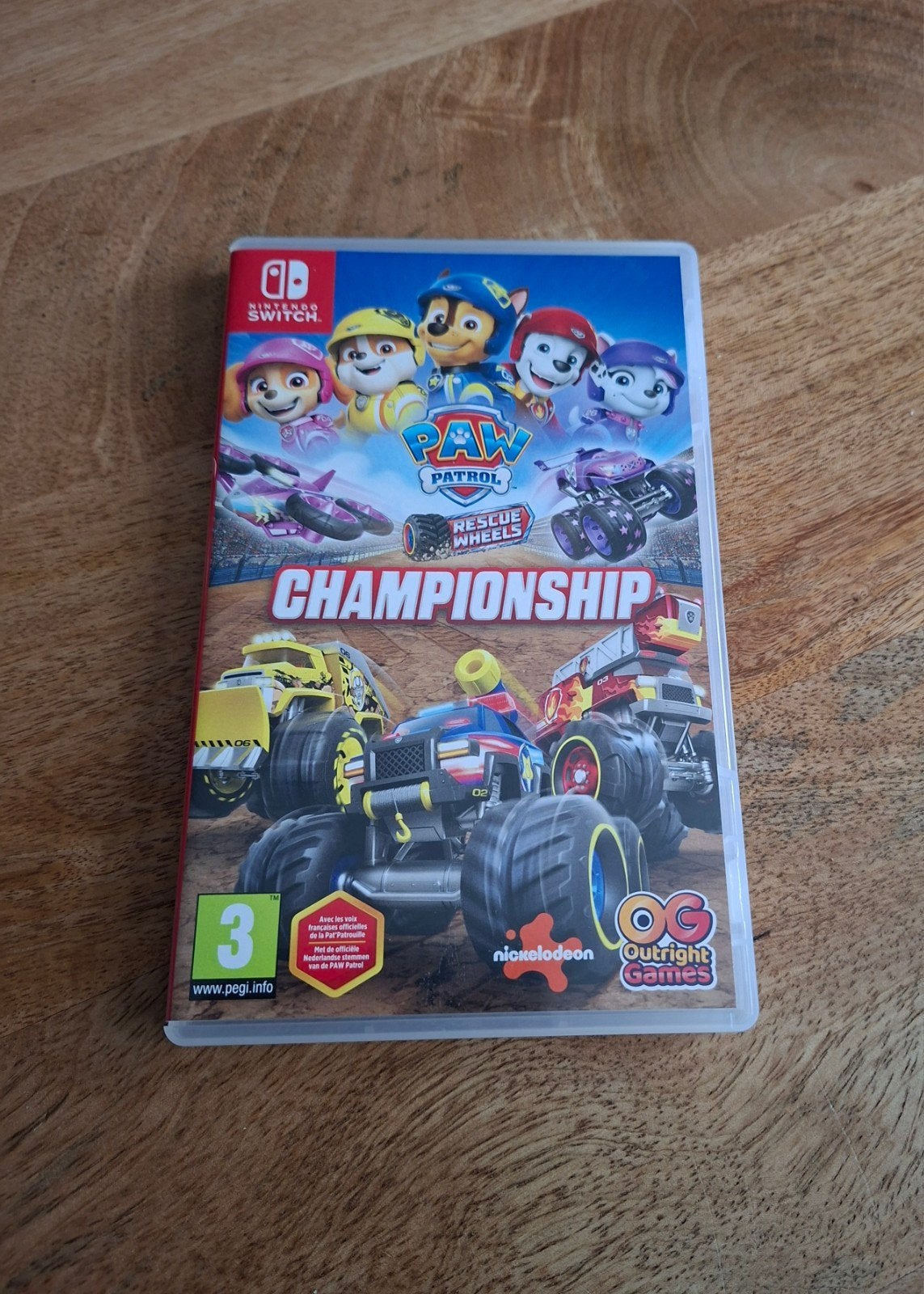 Paw Patrol Rescue Wheels Championship  Nintendo Switch Game, 1 speler, Zo goed als nieuw, Vanaf 3 jaar, Ophalen