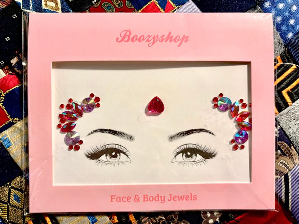 Boozyshop Face & Body Jewels - Festival Rave Goth, Overige kleuren, Gehele gezicht, Nieuw, Ophalen of Verzenden