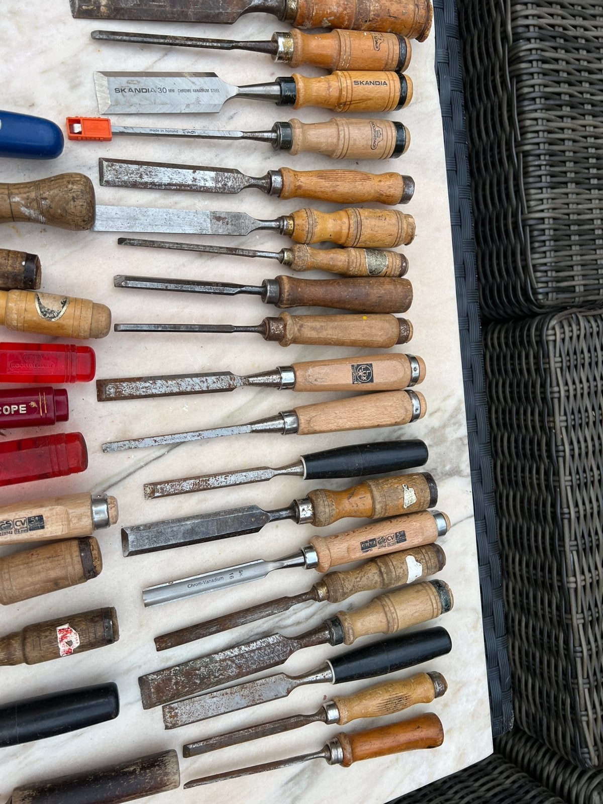 Beitels set, Ophalen of Verzenden, Zo goed als nieuw, Haken, Patroon of Boek