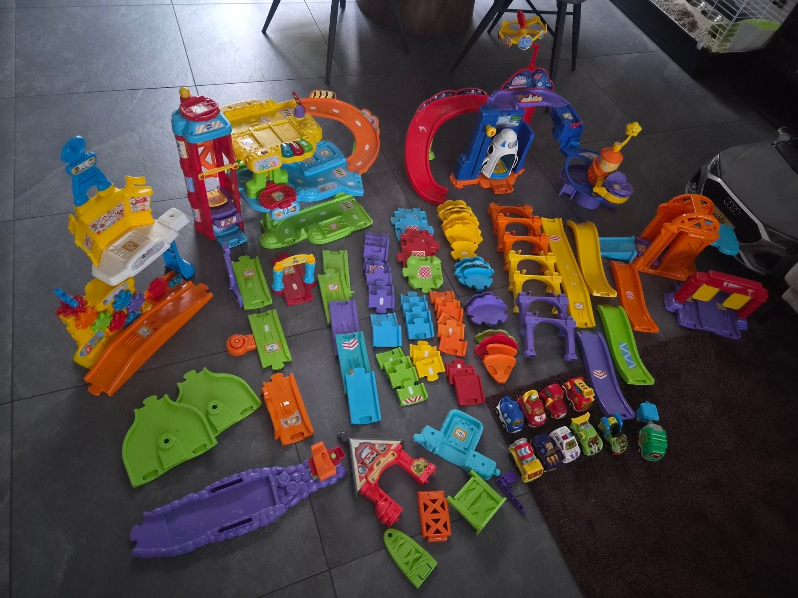 Vtech toet toet garage/space shuttle/ onderdelen, Kinderen en Baby's, Speelgoed | Vtech, Ophalen of Verzenden, Gebruikt, 2 tot 4 jaar