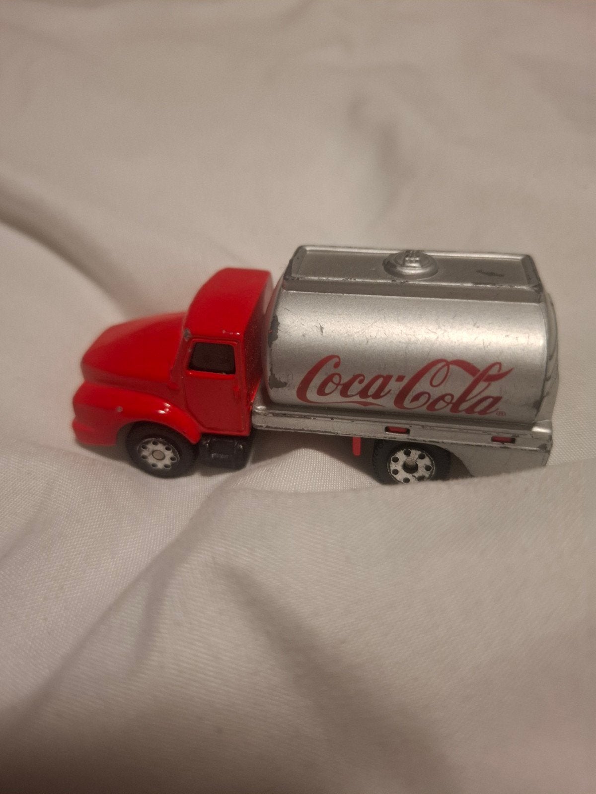 vintage miniatuur tankwagen van Coca-Cola, Ophalen of Verzenden, Zo goed als nieuw