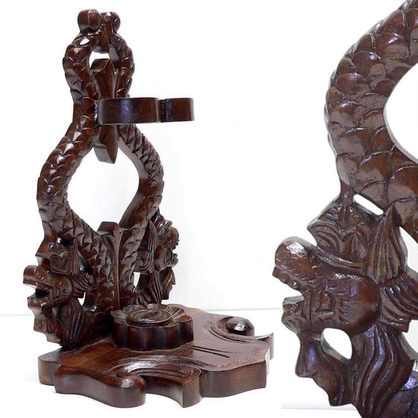 Keris houder AA9 Naga Draak Kris Patrem Indonesie Indie, Ophalen of Verzenden