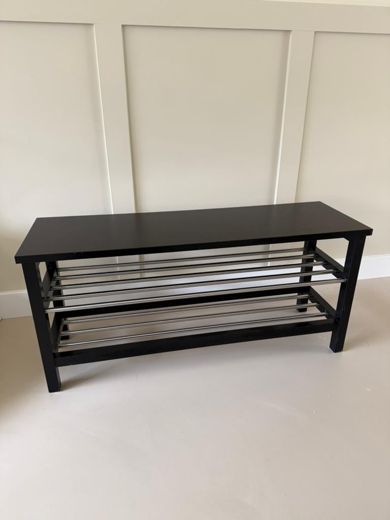 IKEA TJUSIG bankje en schoenenrek, Huis en Inrichting, Ophalen, Gebruikt