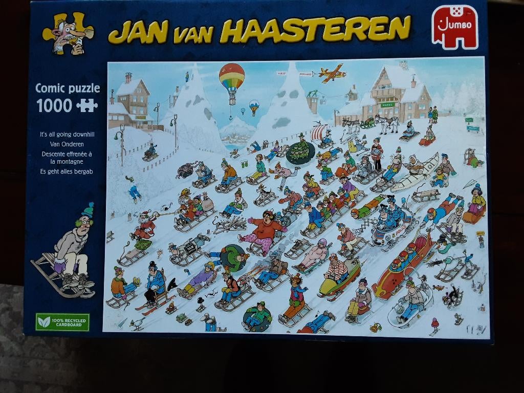 Van Haasteren puzzel, Ophalen, 500 t/m 1500 stukjes, Gebruikt, Legpuzzel