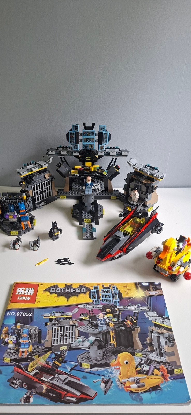 Lepin Batcave Bathero set (Lego compatible), Ophalen of Verzenden, Gebruikt, Overige merken