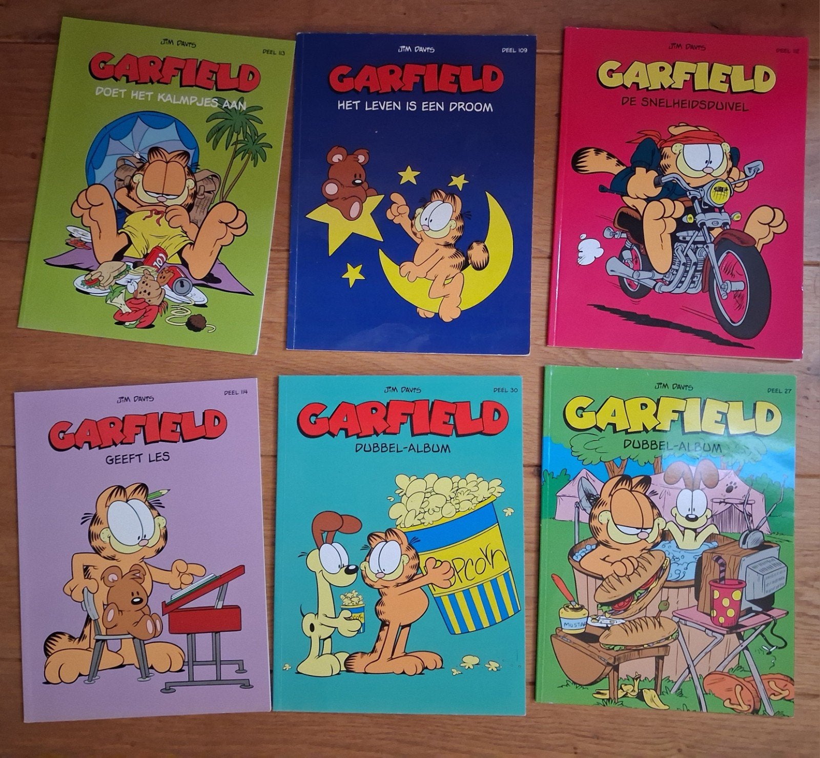 stripboeken Garfield en Agent 212, Boeken, Meerdere comics, Ophalen of Verzenden, Gelezen, Europa