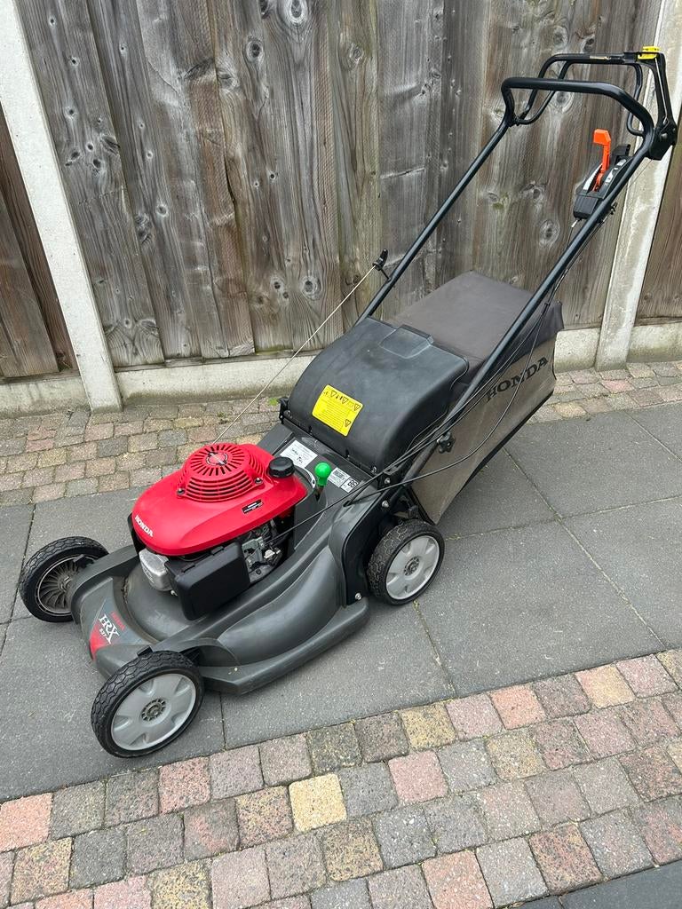 Honda HRX 537 zelf aangedreven grasmaaier.Met opvangzak, Ophalen, Zo goed als nieuw, 50 cm of meer, Opvangzak