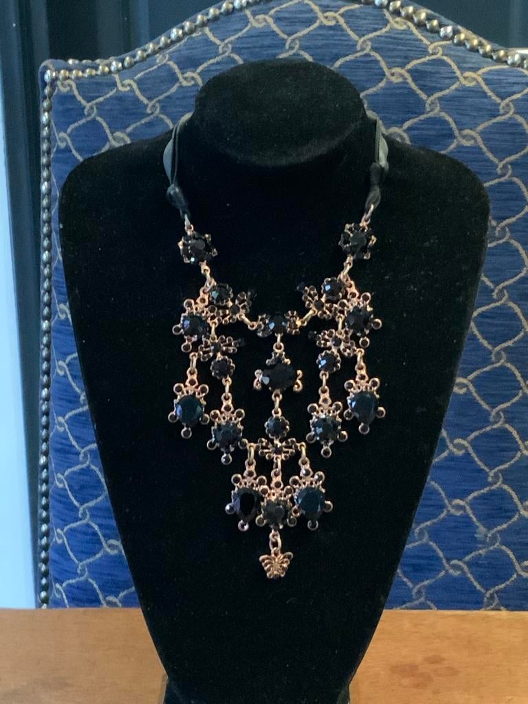 Otazu collier, Ophalen of Verzenden, Zo goed als nieuw, Zilver, Overige materialen
