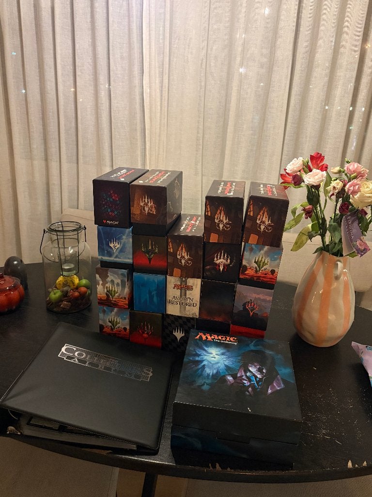 Leuke Modern Magic The Gathering Verzameling, Ophalen, Zo goed als nieuw, Meerdere kaarten, Foil