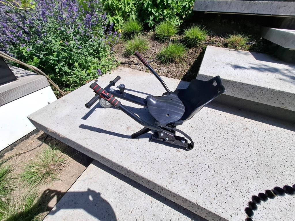 Stoeltje voor Oxboard / Hoverboard - Zwart, Ophalen, Gebruikt, Overige typen