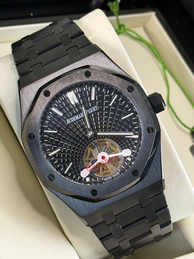 Audemars piguet tourbillon, Ophalen of Verzenden, Nieuw, Zwart, Android
