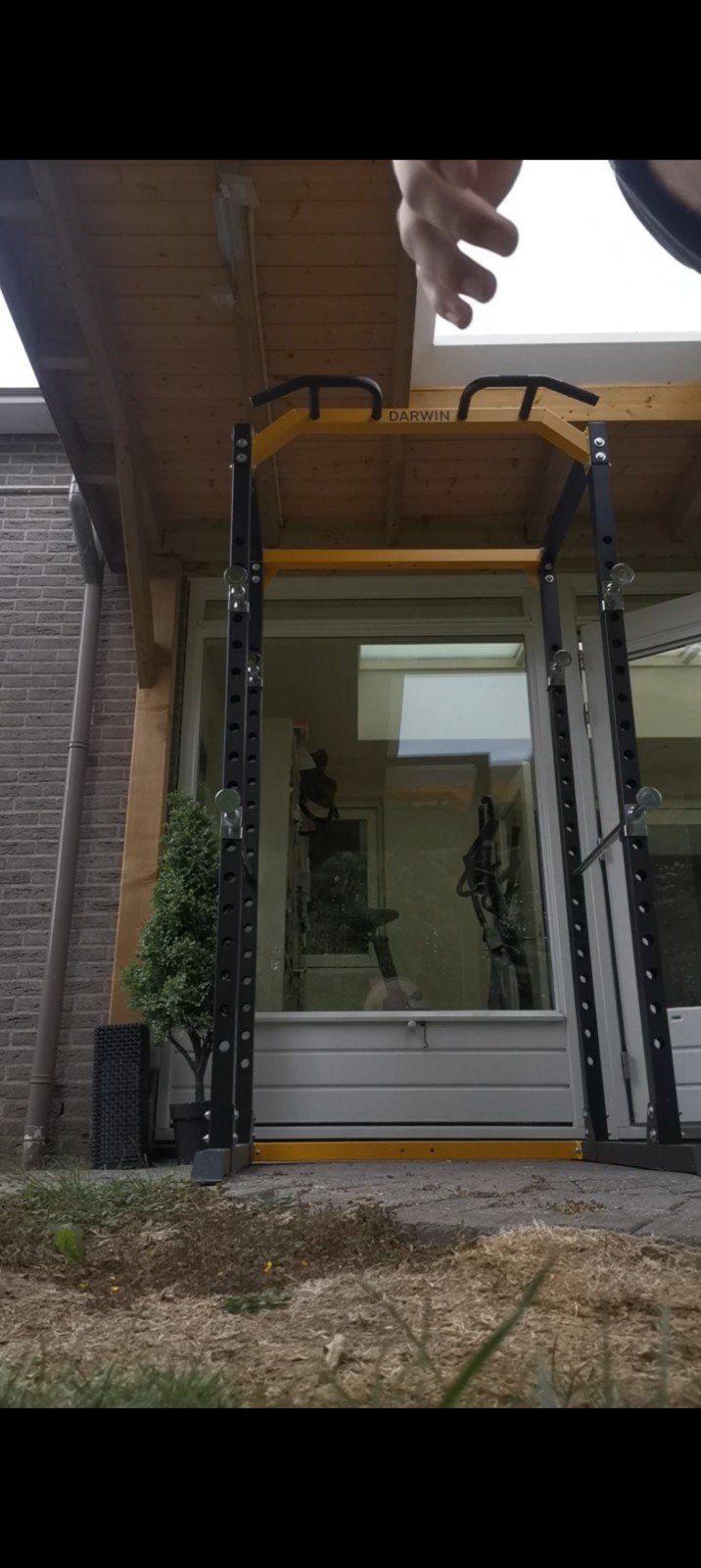 Darwin Krachtstation / Power Rack met lichte roest, Ophalen, Gebruikt, Krachtstation