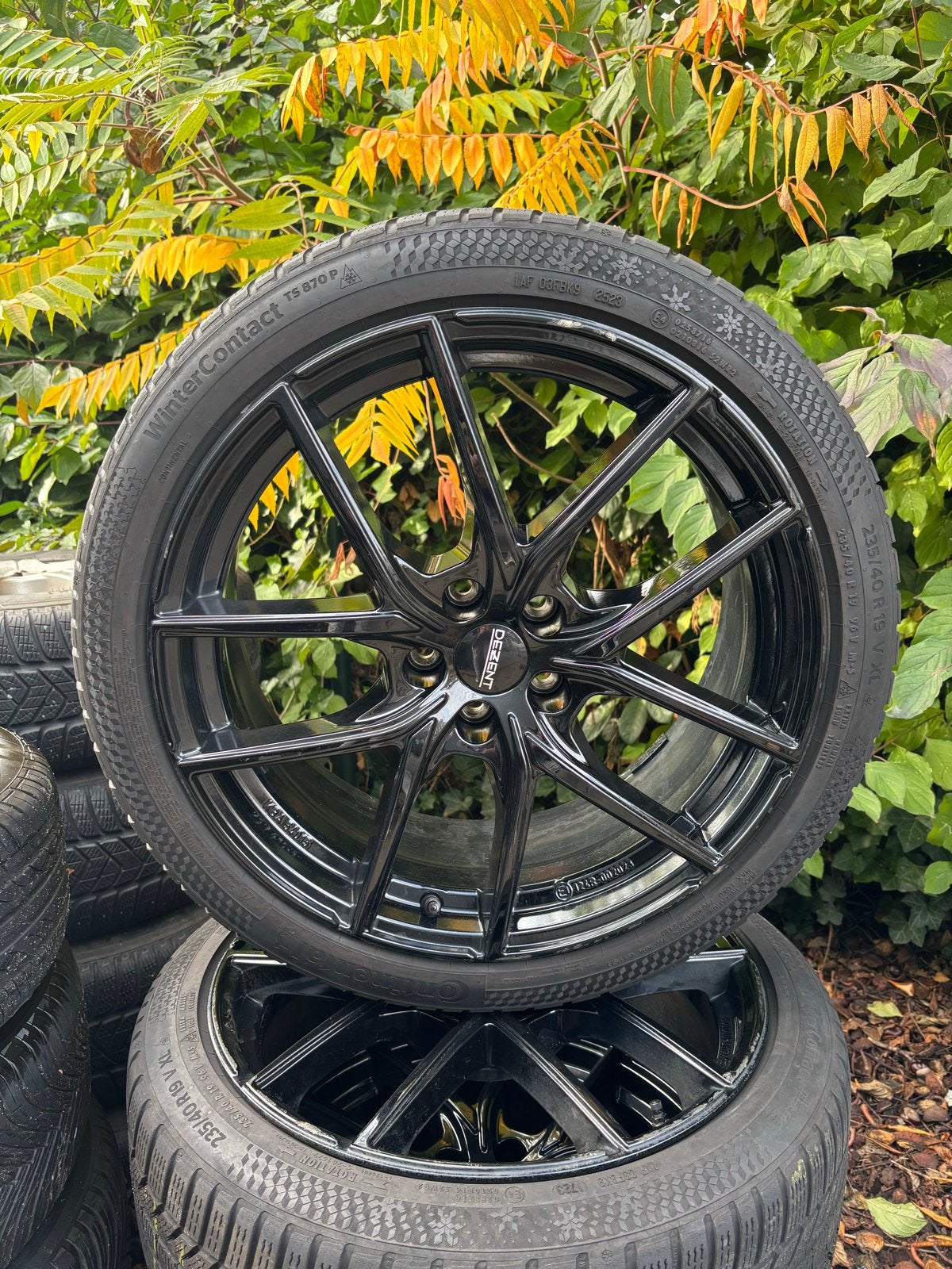 Volvo V60 (vanaf 2018) 19 inch winterset Continental, Gebruikt, ., Banden en Velgen, Winterbanden