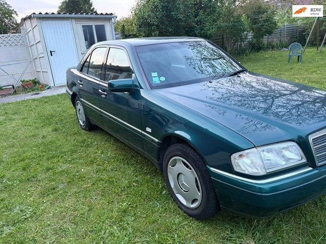 Mercedes-Benz C-klasse 180 Elegance 1996 44.000 KM EERSTE HA, Auto's, Gebruikt, Metallic lak, Origineel Nederlands, Bedrijf
