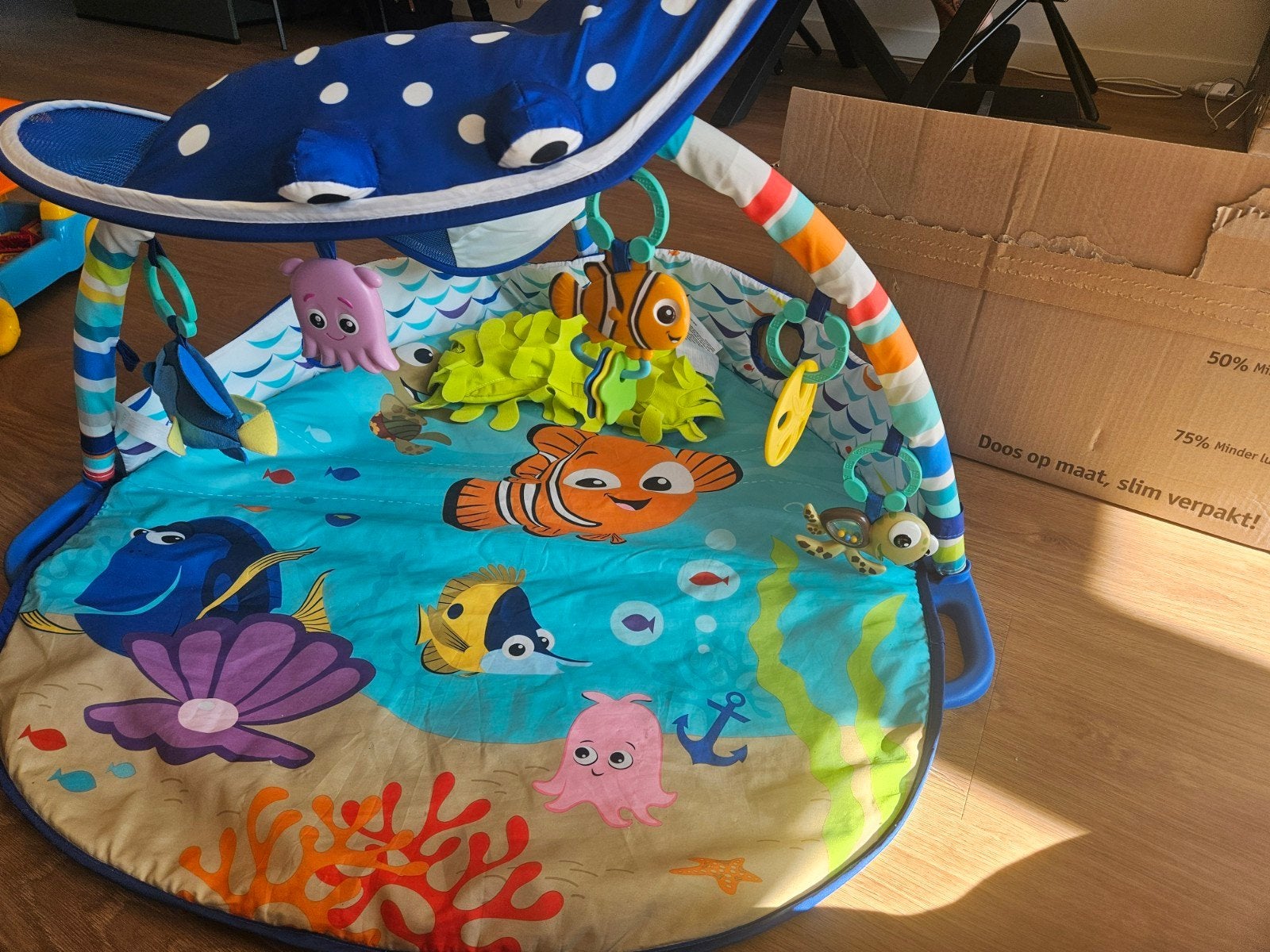 Babygym Nemo - Zo goed als nieuw, Kinderen en Baby's, Speelgoed | Babyspeelgoed, Ophalen of Verzenden, Zo goed als nieuw, Babygym