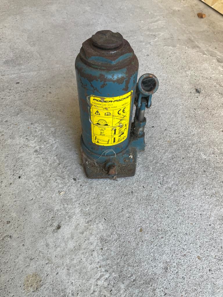 Power-Packer Potkrik 15 Ton - Gebruikt, Auto diversen, Ophalen, Zo goed als nieuw, Hydraulisch, Potkrik