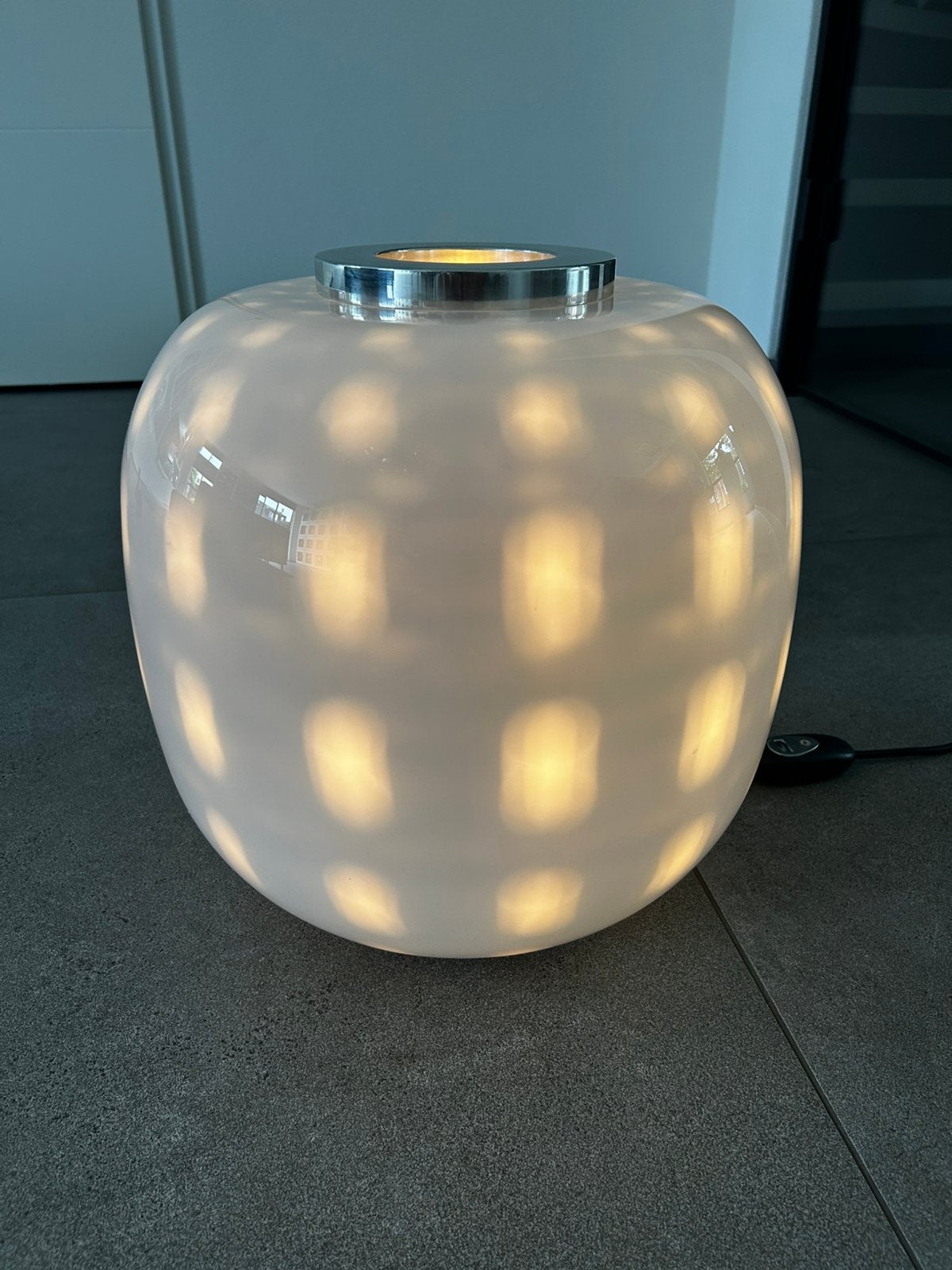 Quasar Holland Mujay murano design glazen dimbare lamp, Huis en Inrichting, Ophalen of Verzenden, Zo goed als nieuw