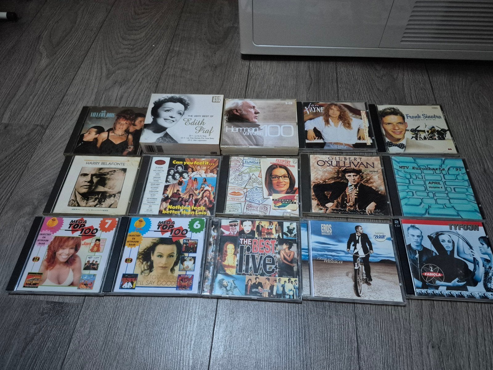 42 cd's en 8 singels in 1 koop, Alle leeftijden, Ophalen, Gebruikt, Overige genres