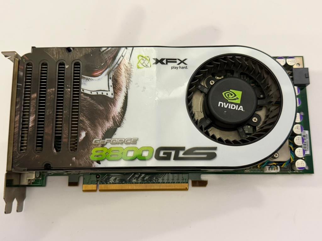 XFX GeForce 8800 GTS 320MB PCIe Videokaart, Computers en Software, Videokaarten, PCI-Express 2, Nvidia, GDDR3, Verzenden