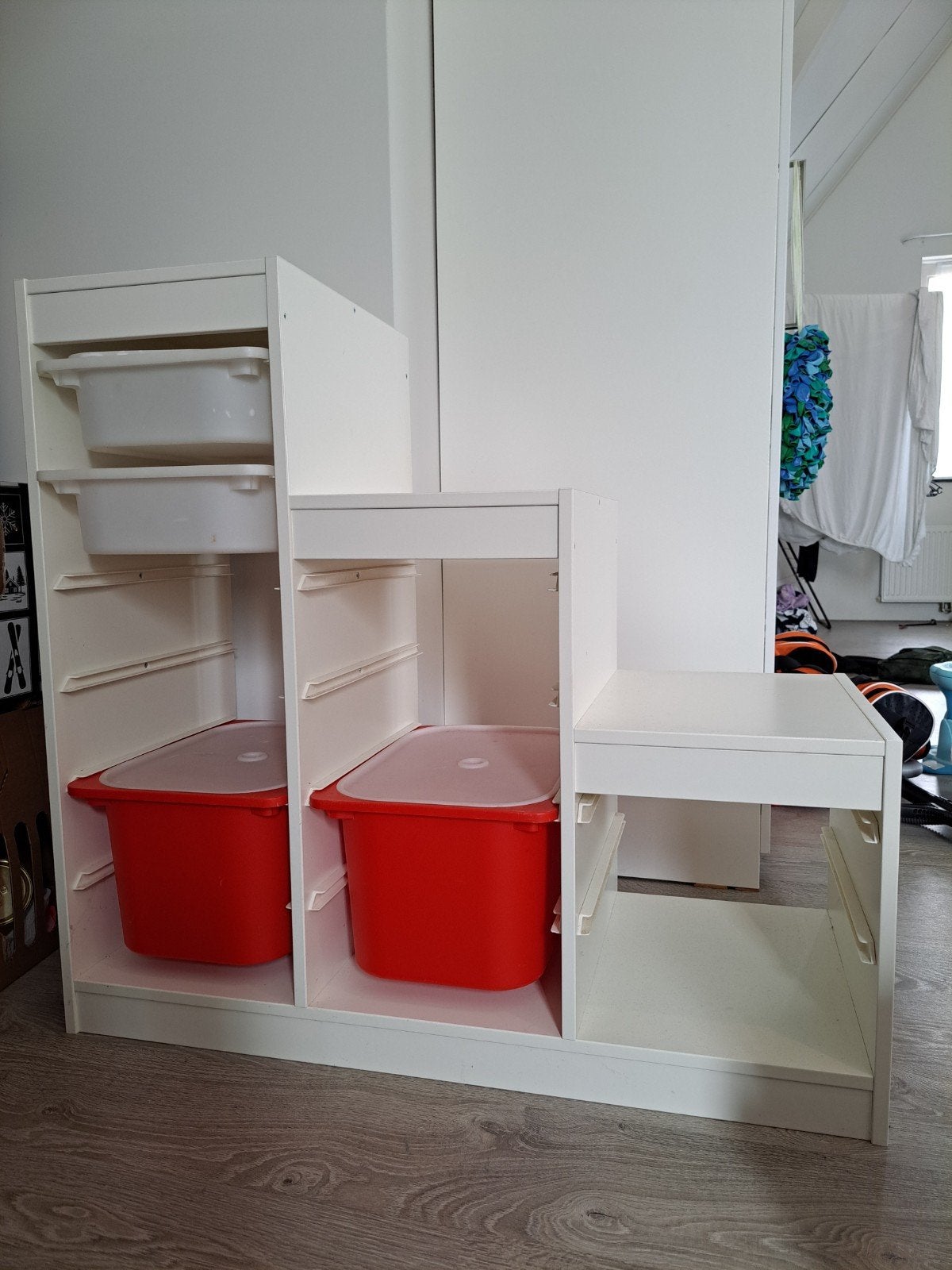 IKEA Trofast opbergmeubel met bakken, Ophalen, Gebruikt, Kast, 105 cm of meer