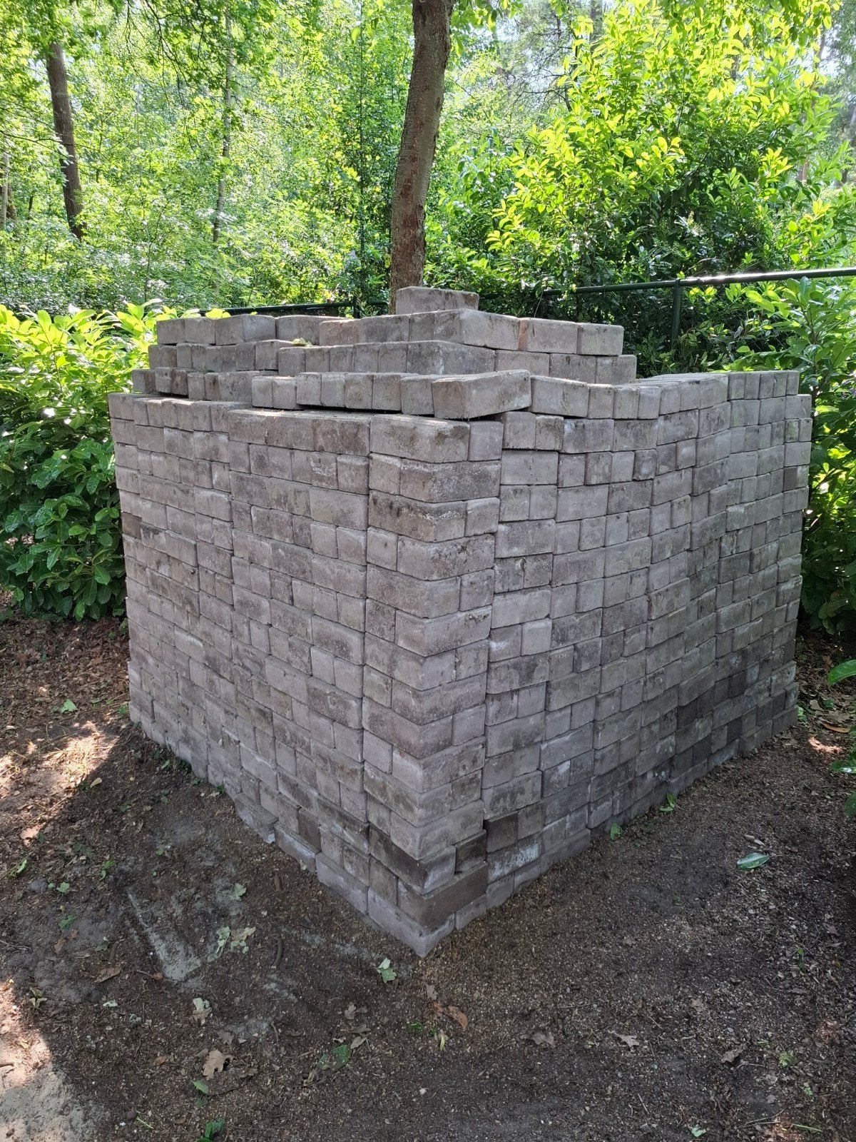 Betonnen klinkers beton klinkers sier bestrating 45m2, Tuin en Terras, Ophalen, Gebruikt, Klinkers, 10 m² of meer