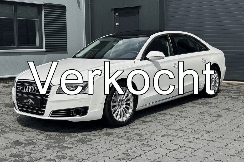 Audi A8 6.3 W12 quattro Lang Pro Line+ 44076KM! LIMOUSINE BO, Auto's, Audi, Automaat, Gebruikt, Zwart, 12 cilinders