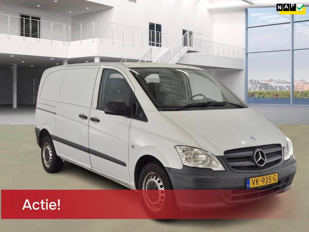 Mercedes-Benz Vito 110 CDI 320 Lang TIJDELIJKE ACTIE: NU €, Auto's, Euro 5, Achterwielaandrijving, Bedrijf, Nieuw
