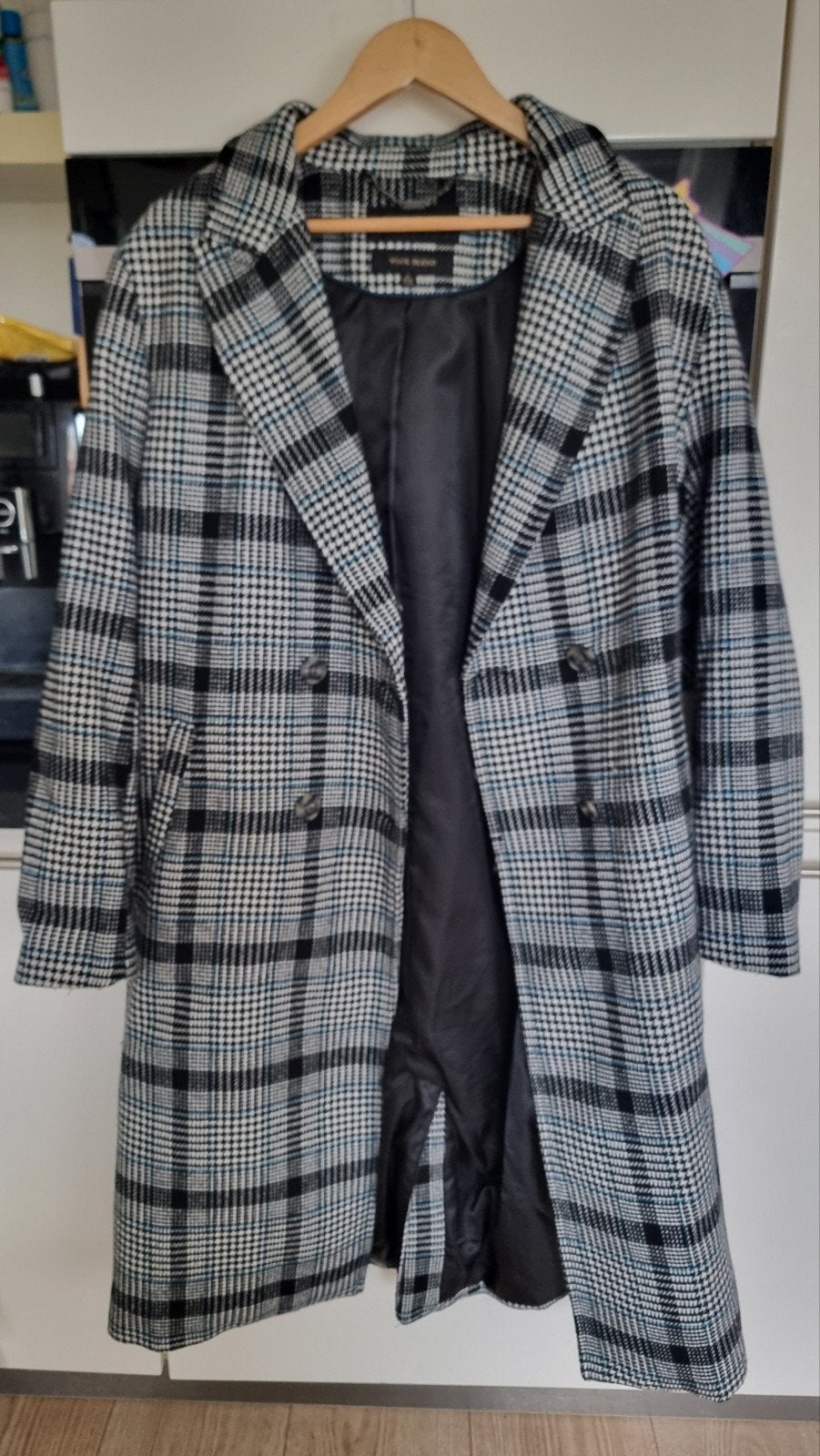 Paul Costelloe Blacklabel wollen jas - Maat 42 (L), Zwart, Ophalen of Verzenden, Zo goed als nieuw, Maat 42/44 (L)